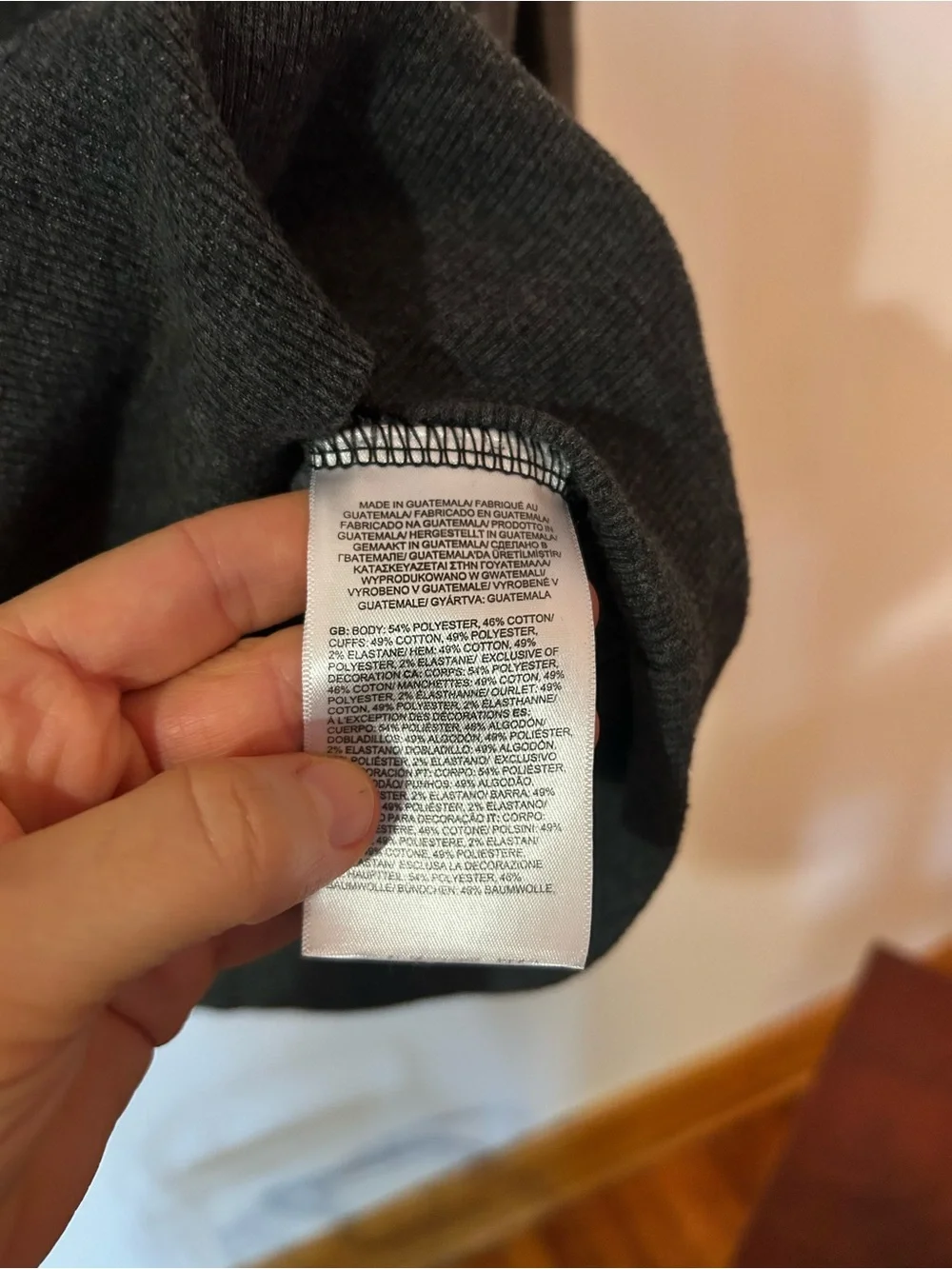 The North Face Men’s Large L Gray Grey Logo Hooded Sweatshirt